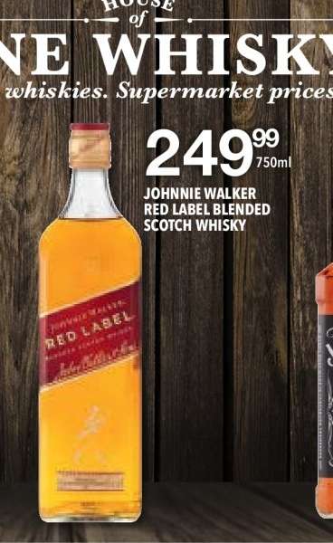Johnnie Walker Red Label Blended Scotch Whisky