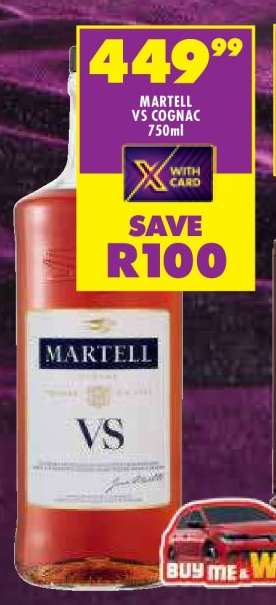 Martell VS Cognac 750ml
