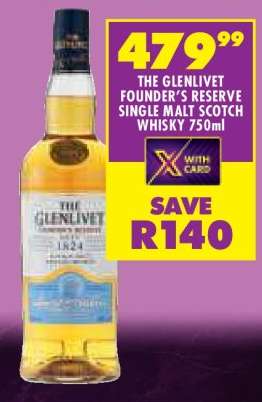 The Glenlivet Founder's Reserve Single Malt Scotch Whisky 750ml