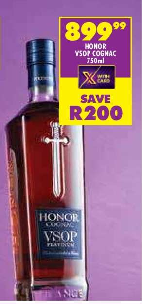 HONOR VSOP COGNAC 750ml