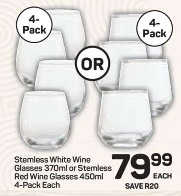 Stemless Wine Glasses