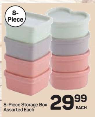 8-Piece Storage Box
