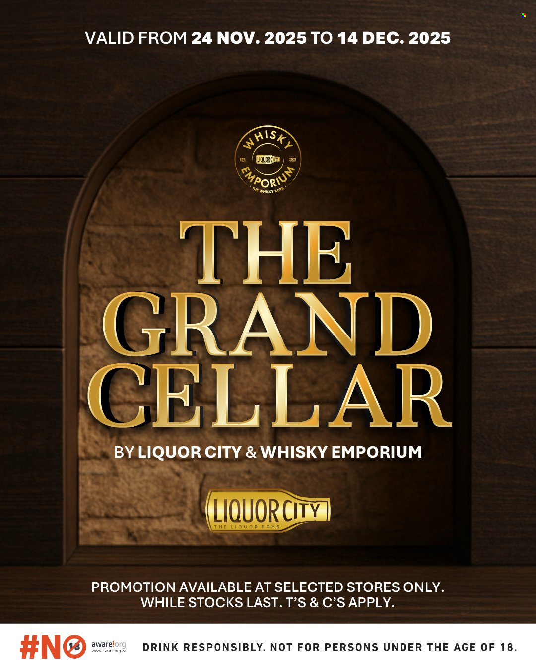 Liquor City specials - 24/11/2025 - 14/12/2025. Page 1