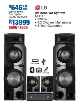 LG AV Receiver System MR11