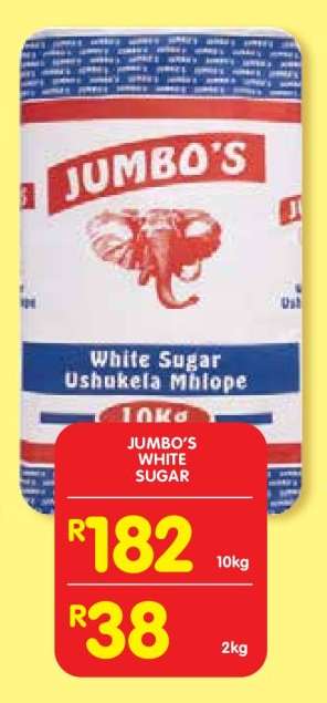JUMBO'S WHITE SUGAR