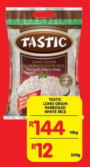 Tastic Long Grain Parboiled White Rice