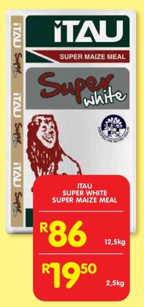 ITAU Super White Super Maize Meal