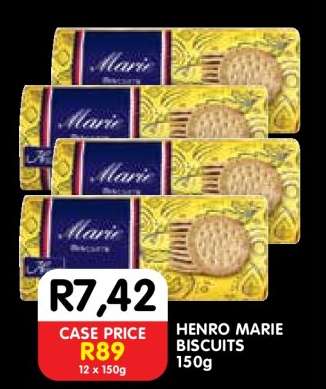HENRO MARIE BISCUITS 150g