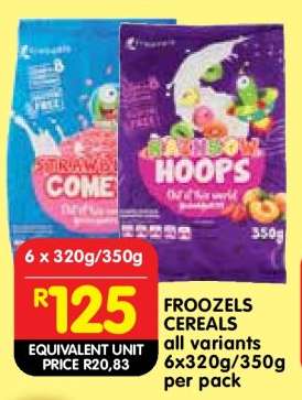Froozels Cereals