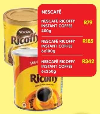 NESCAFÉ RICOFFY INSTANT COFFEE 400g