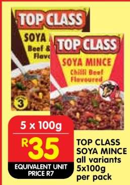 TOP CLASS SOYA MINCE