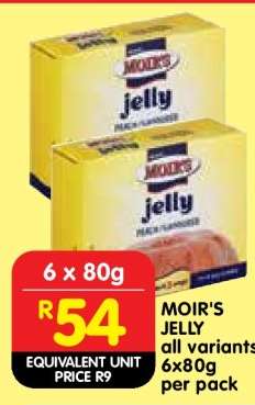 MOIR'S JELLY