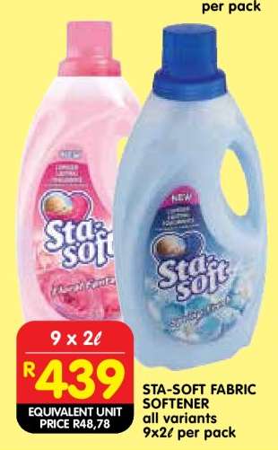 STA-SOFT FABRIC SOFTENER