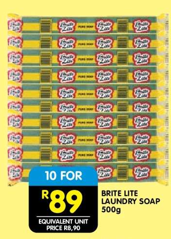 BRITE LITE LAUNDRY SOAP 500g