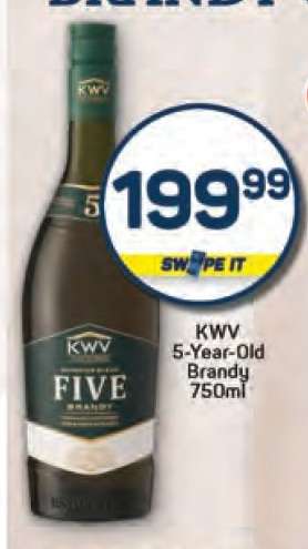 KWV 5-Year-Old Brandy 750ml
