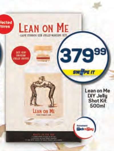 Lean on Me DIY Jelly Shot Kit 500ml