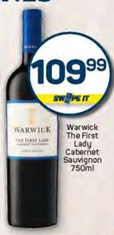 Warwick The First Lady Cabernet Sauvignon 750ml