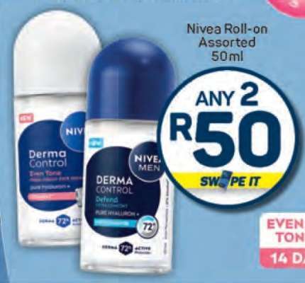Nivea Roll-on Assorted 50ml