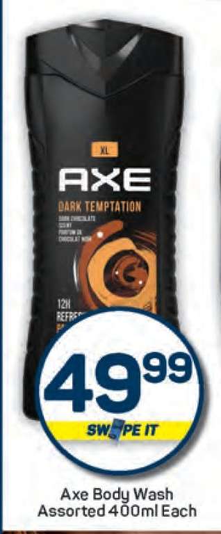 Axe Body Wash Assorted 400ml Each