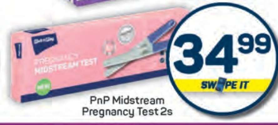 PnP Midstream Pregnancy Test 2s