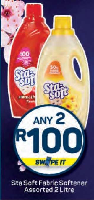 Sta-Soft Fabric Softener Assorted 2 Litre