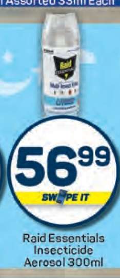 Raid Essentials Insecticide Aerosol 300ml