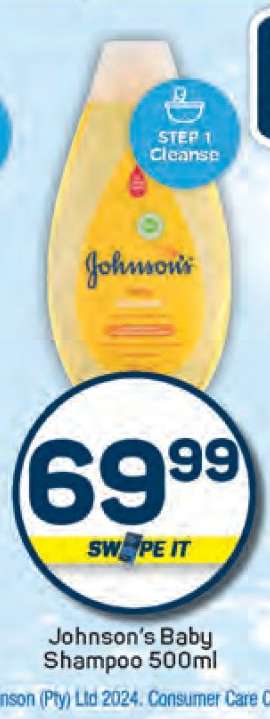 Johnson’s Baby Shampoo 500ml