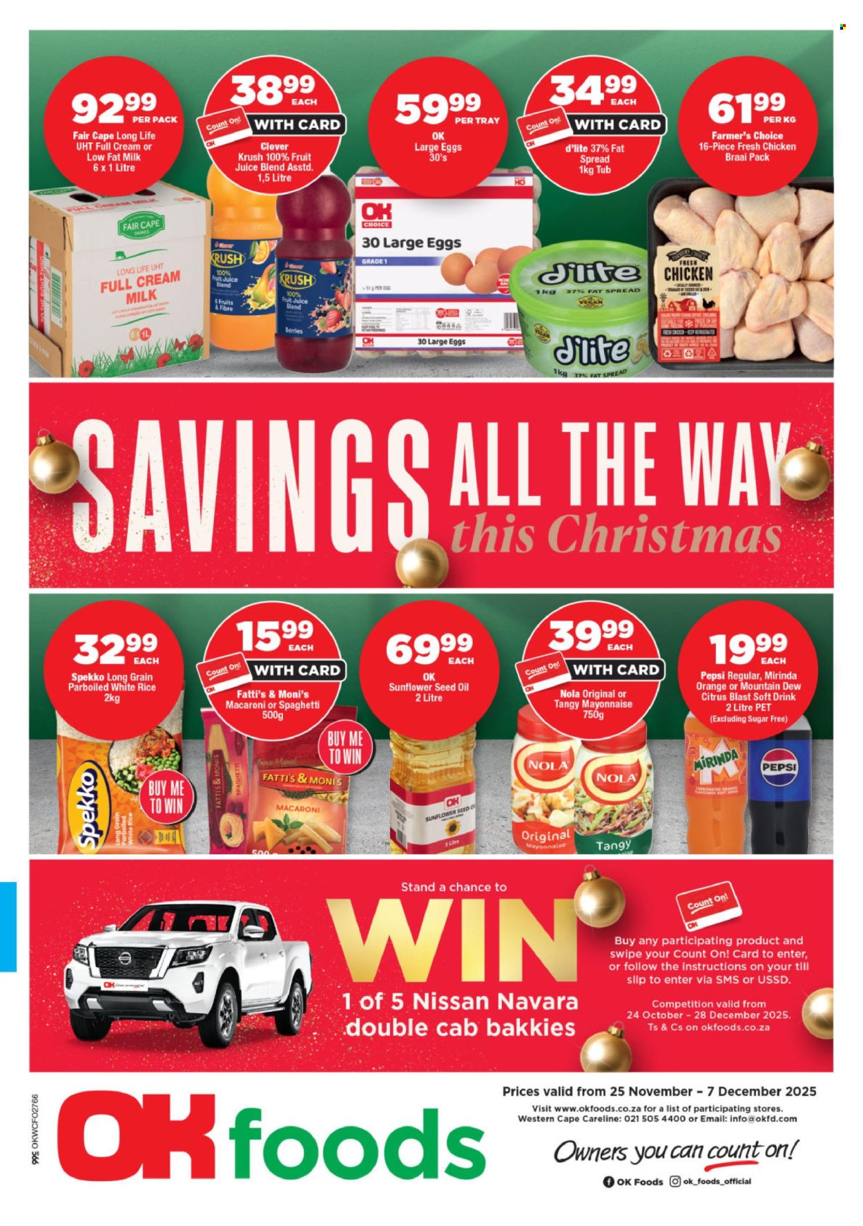 OK Foods specials - 25/11/2025 - 07/12/2025. Page 1