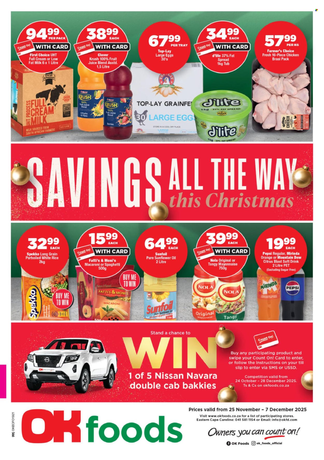 OK Foods specials - 25/11/2025 - 07/12/2025. Page 1