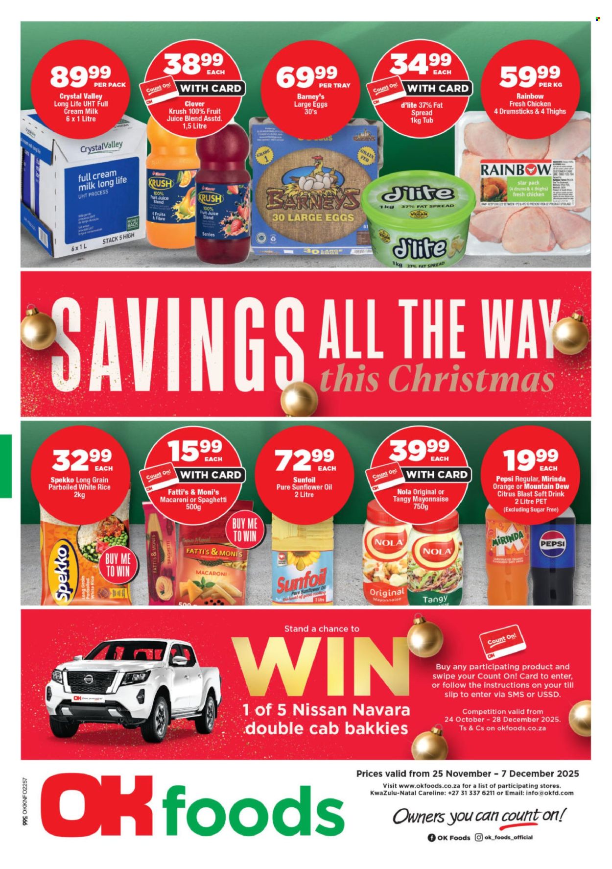 OK Foods specials - 25/11/2025 - 07/12/2025. Page 1