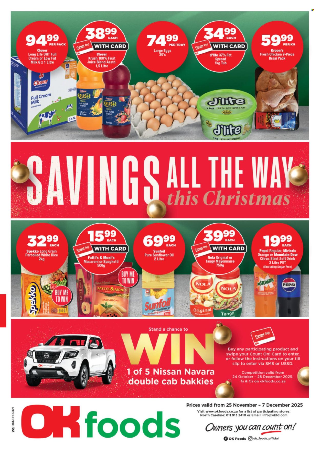 OK Foods specials - 25/11/2025 - 07/12/2025. Page 1