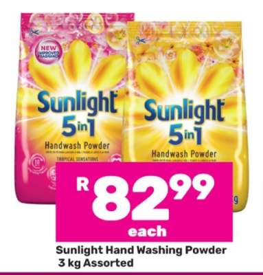 Sunlight Hand Washing Powder