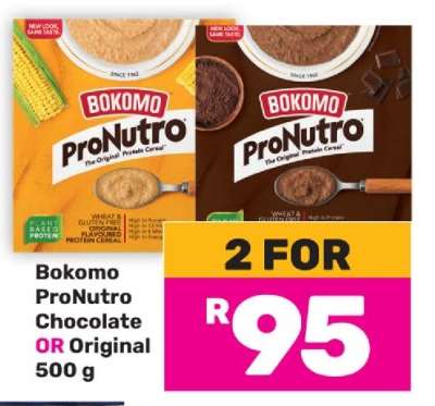 Bokomo ProNutro Chocolate OR Original 500 g
