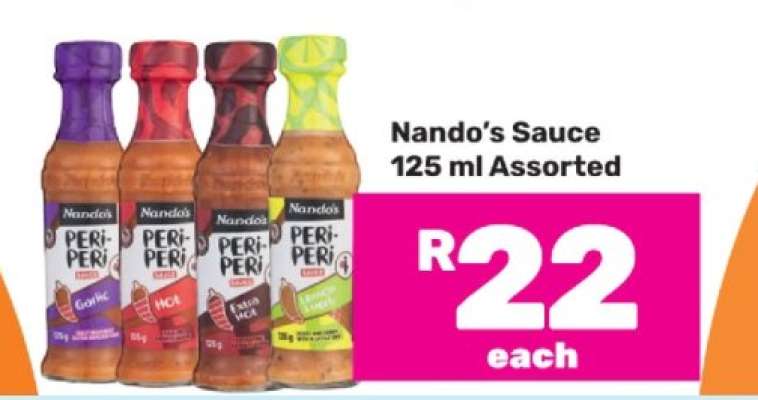 Nando’s Sauce 125 ml Assorted