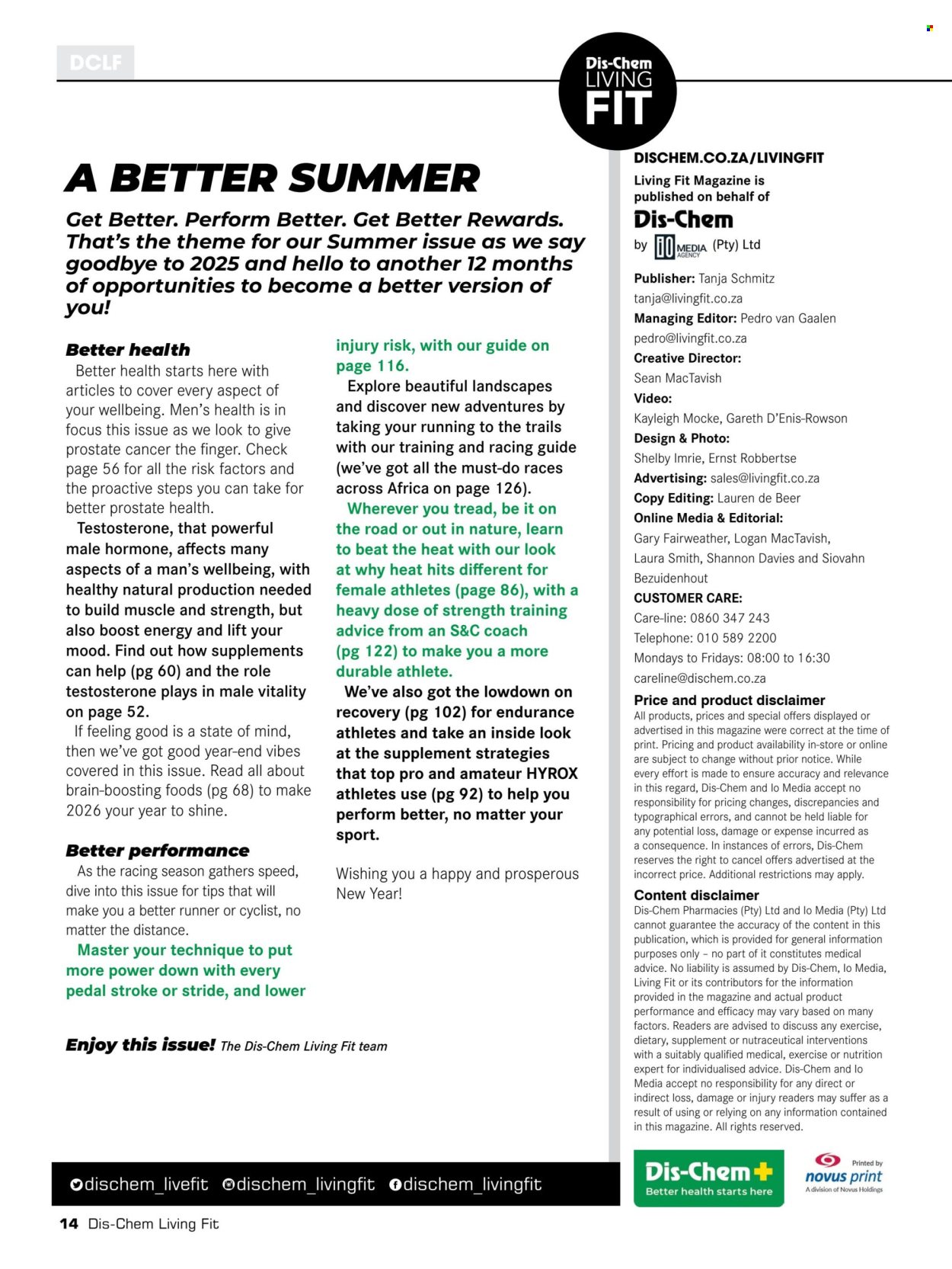 Dis-Chem specials. Page 16