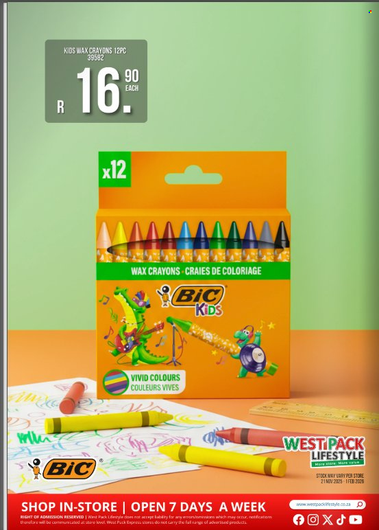 West Pack Lifestyle specials - 21/11/2025 - 01/02/2026. Page 16