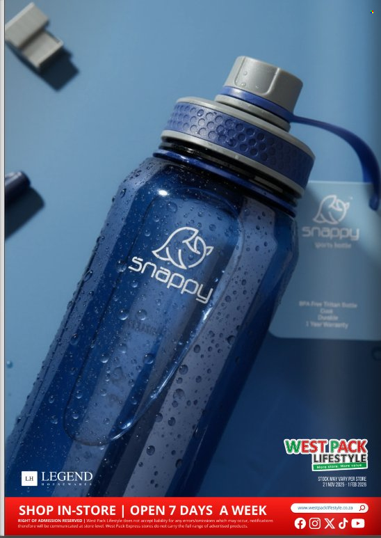 West Pack Lifestyle specials - 21/11/2025 - 01/02/2026. Page 20