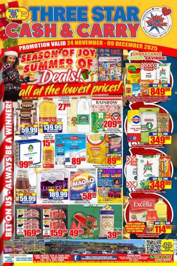 thumbnail - Three Star Cash and Carry catalogue