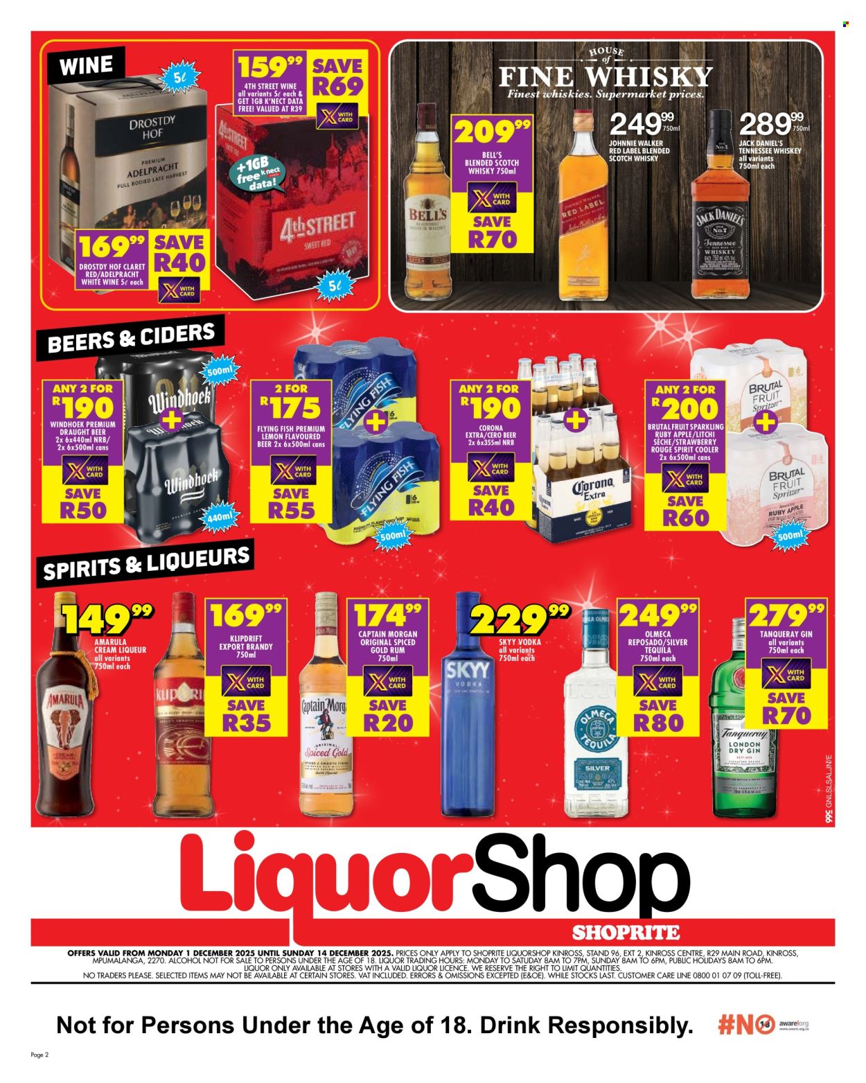 Shoprite specials - 01/12/2025 - 14/12/2025. Page 2