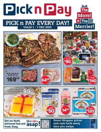 Pick n Pay catalogue  - 01/12/2025 - 07/12/2025.