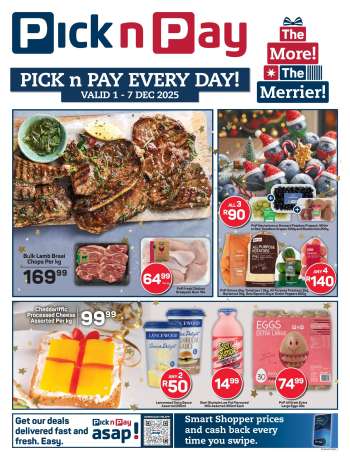 Pick n Pay catalogue  - 01/12/2025 - 07/12/2025.