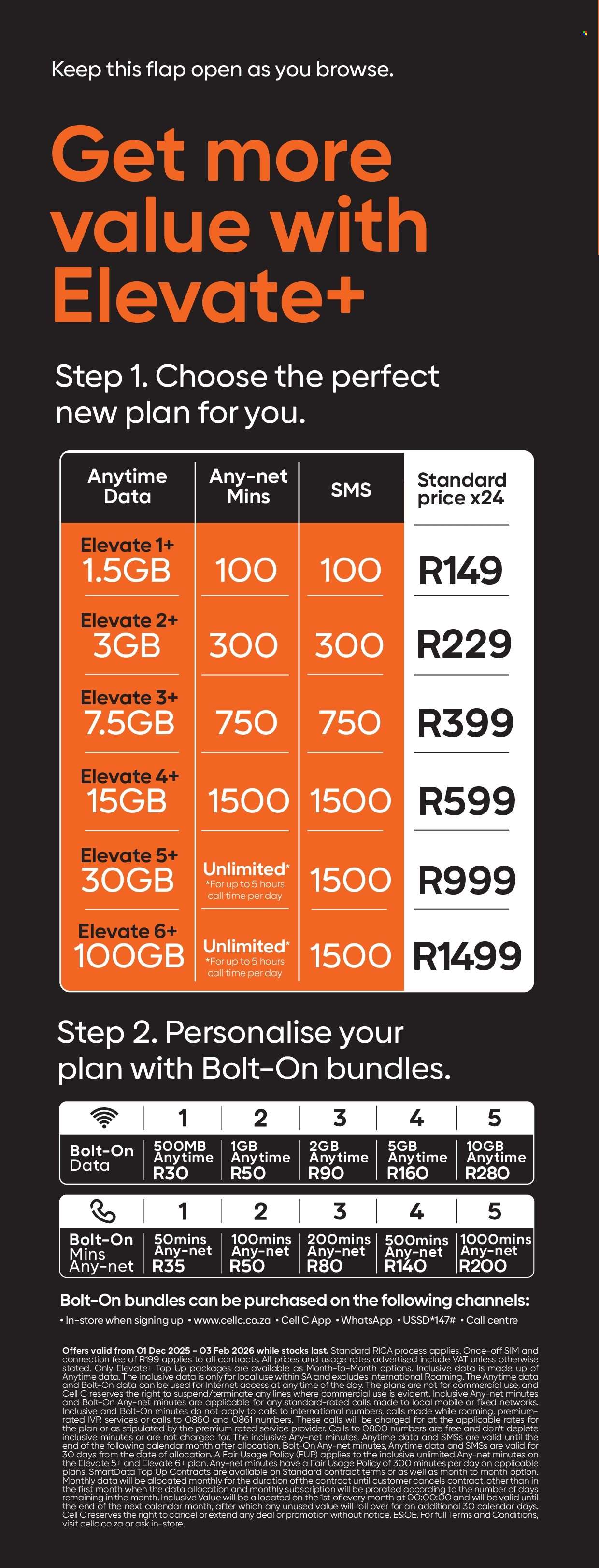 Cell C specials - 01/12/2025 - 03/02/2026. Page 3