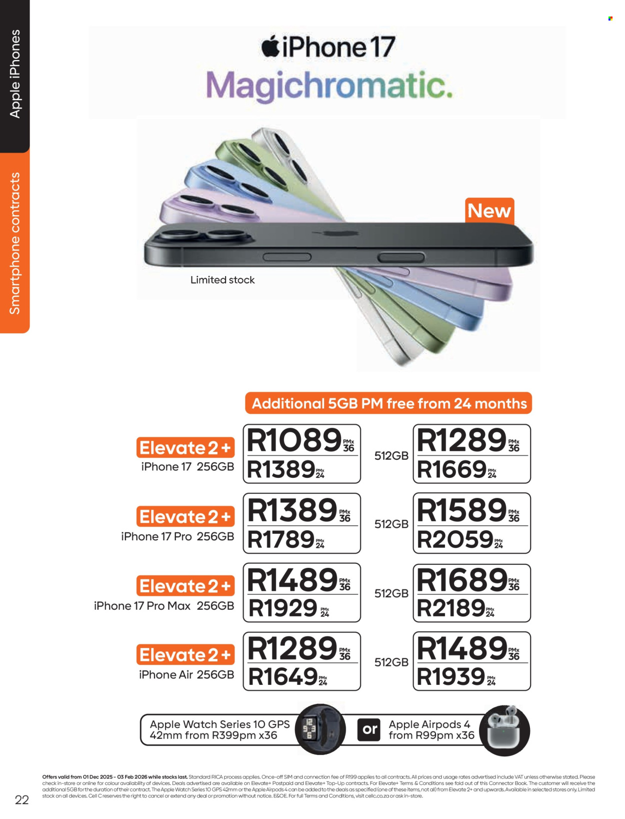 Cell C specials - 01/12/2025 - 03/02/2026. Page 24