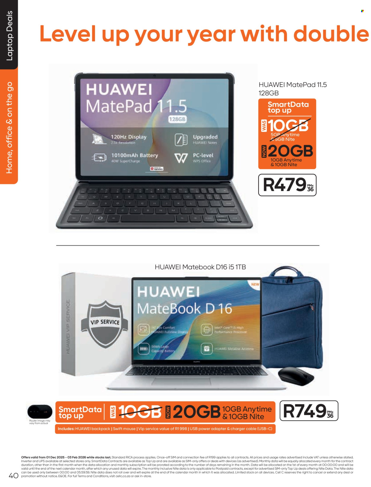 Cell C specials - 01/12/2025 - 03/02/2026. Page 42