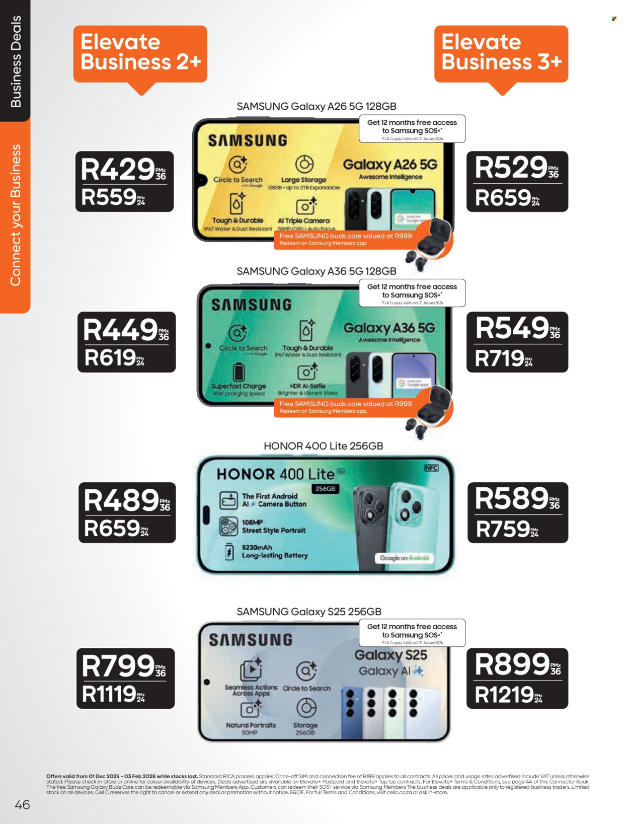 Cell C specials - 01/12/2025 - 03/02/2026. Page 48
