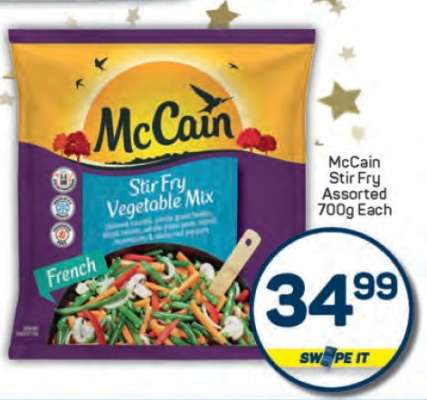 McCain Stir Fry Assorted 700g Each