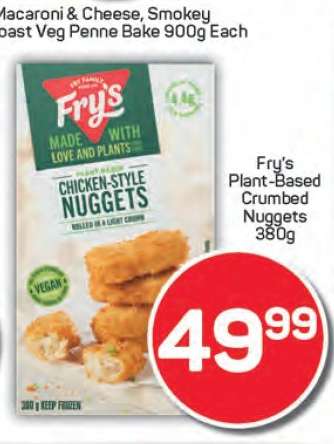 Fry's Plant-Based Crumbed Nuggets