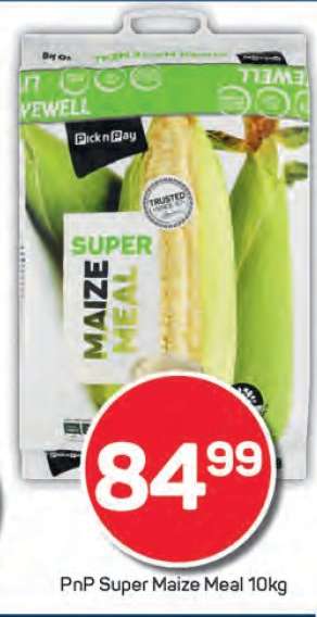 PnP Super Maize Meal 10kg