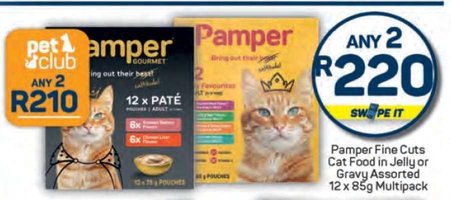 Pamper Fine Cuts Cat Food