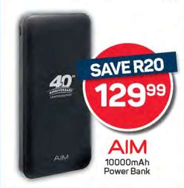 AIM 10000mAh Power Bank